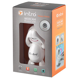 WU403E ���/� Intro Happy Robot white USB (40/320)
