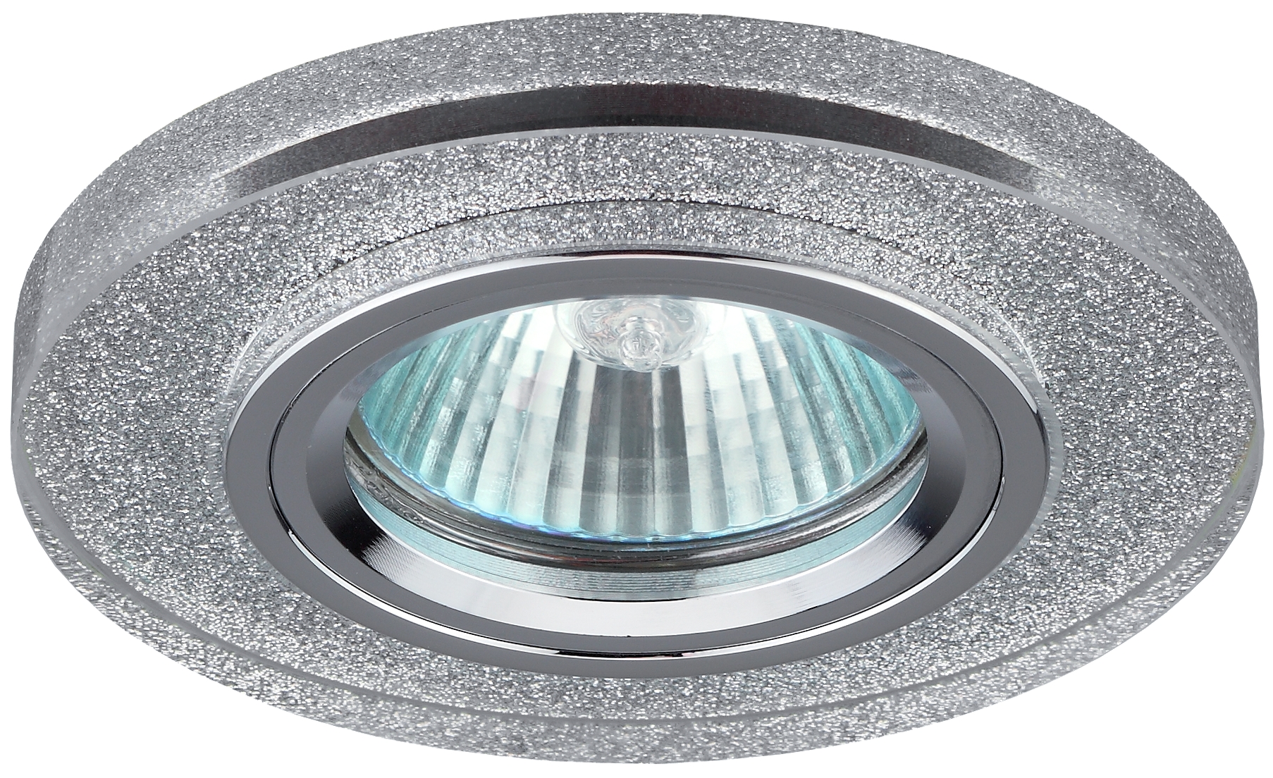 DK7 CH/SHSL Светильник ЭРА декор стекло круглое MR16,12V/220V, 50W ...