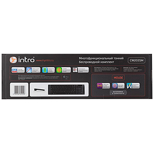 CW203SM ��+���� Intro Wireless Slim Multimedia black (5/10/120)