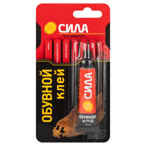 Клей СИЛА  SSBL1-15 обувной 15 мл на блистере