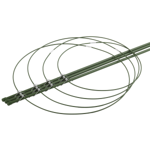 Поддержка для цветов GREEN APPLE GFS-4-90-P 4 кольца 90см (под Петрович)