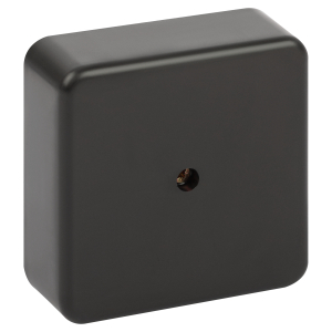 Распаячная коробка ЭРА BS-B-75-75-28 для кабель-канала черная 75х75х28мм IP40