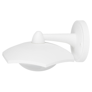 Садово-парковый светильник ЭРА «Дели 5» ДБУ 07-8-007 белый 6-гранный настенный IP44 светодиодный 8Вт 3000K