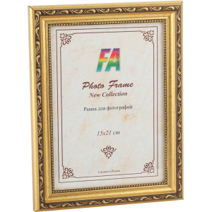 FA пластик  Майолика баклажан  золото 30х40 (12/168)