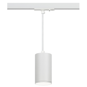 Трековый светильник однофазный ЭРА TR45-GU10 S WH подвесной под лампу GU10 белый