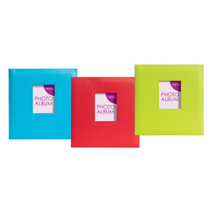 Innova Q4102247M Фотоальбом в ассортименте (3 дизайна) 200 фото 10*15  Festival , кармашки (12/384)