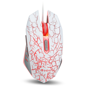 Мышь Intro MG610 игровая проводная 1200-3600dpi белая