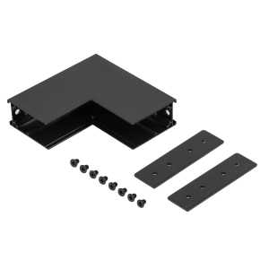 Коннектор ЭРА TRM-S20-CI BK для магнитного шинопровода угловой черный для системы NOVA