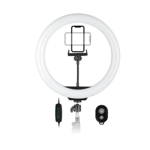 Штатив Era LRT-1445 для смартфона, фото и видео-камеры, с кольцевой лампой 13 , с беспроводным пультом для съемки