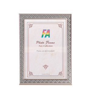 FA Пластик  меандр  серебро 10х15 (50/1500)