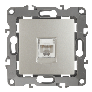 Розетка ЭРА Серия 12 12-3107-15 информационная RJ45 IP20 перламутр