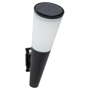 Светильник уличный ЭРА ERAFS012-09 на солнечной батарее настенный  Факел  RGB 1 LED