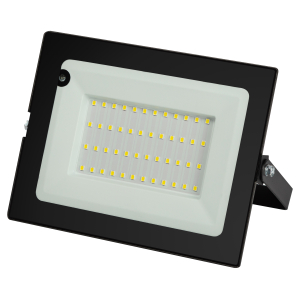 Прожектор светодиодный уличный ЭРА LPR-041-1-65K-050 50Вт 4000лм 6500K КСС Д 120° 2 года IP65 черный нерег СВЧ д/д