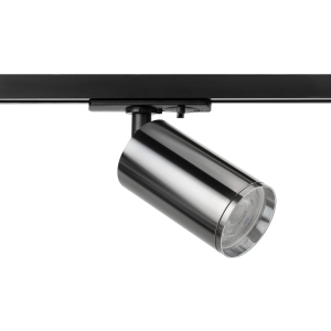 Трековый светильник однофазный ЭРА TR39-GU10 СН под лампу GU10 хром