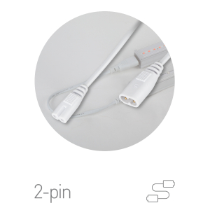 Кабель соединительный для линейного светильника ЭРА FT-C7-С8-0,5 0,5 м коннекторы IEC C7-IEC C8