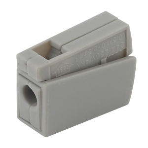 Клемма ЭРА NO-222-30 серия 111 проходная на 1 проводник 1.0-2.5мм2 упаковка 4 шт