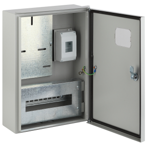 Корпус металлический ЩУ-3Н-12 IP55 ЭРА У2 серый (480х350х165)