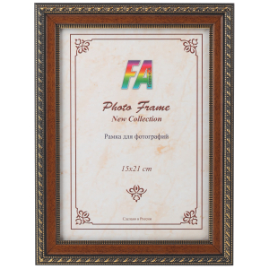 FA пластик  Золото mix  коричневый 21х30 (10/180)