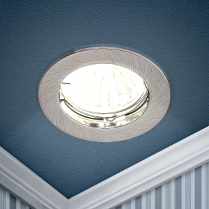 Светильник встраиваемый ЭРА KL1 CH под лампу MR16 GU5.3 хром