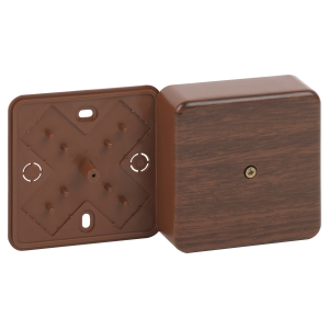 Распаячная коробка ЭРА BS-O-50-50-20 для кабель-канала дуб 50х50х20мм IP40