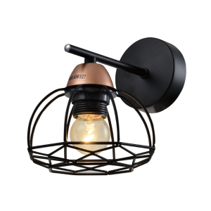 Бра светильник Rivoli Gekuba 5064-401 настенный 1 х E27 40 Вт лофт - кантри