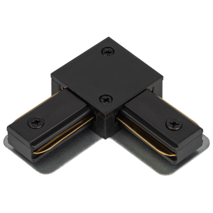 Коннектор питания ЭРА TR-1PA-LС BK для однофазного шинопровода угловой черный