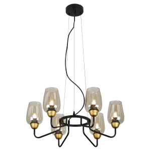 Люстра  Rivoli Gera 4065-206 6 х E27 40 Вт дизайн