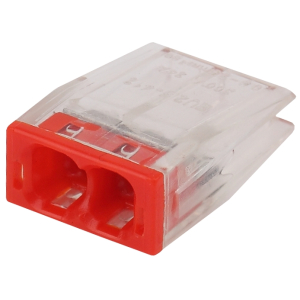 Клемма ЭРА NO-224-34 компактная с пастой серия 242 2 отверстия 0.5-2.5 мм2 упаковка 100 шт