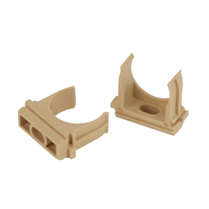 Крепеж-клипса ЭРА CLIP-16-P для трубы cосна d16мм 10шт