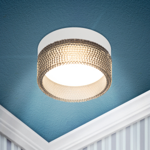 Светильник встраиваемый ЭРА DK97 WH/BK под лампу GX53 белый/черный