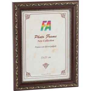 FA пластик  Майолика баклажан  бордо 15х21 (24/504)