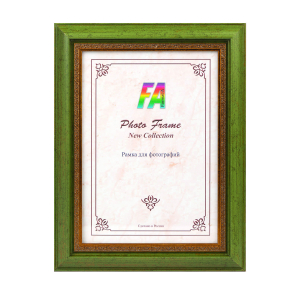 Фоторамка FA  Корсика 30х40 пластиковая, цвет королевский зелёный
