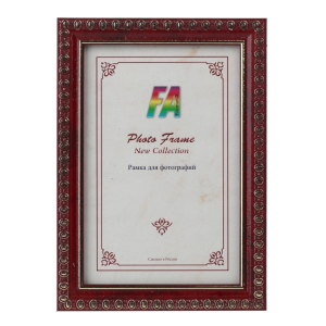 FA пластик  Камея  красный мрамор 21х30 (32/384)