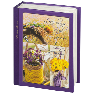 Фотоальбом Image Art IA-100PP серия 404 Цветы термосварка 50 листов 100 фотографий размер 10х15