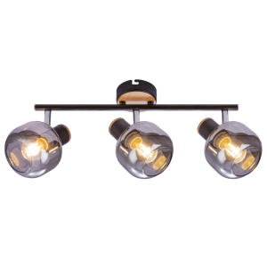 Светильник настенно-потолочный спот Rivoli Dorkas 7026-703 3 х E14 40 Вт поворотный