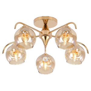 Люстра  Rivoli Oda 9033-305 5 х E27 40 Вт модерн