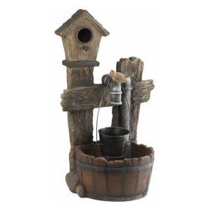 GWXF02400-S GREEN APPLE Фонтан садовый Лесной дом 73,5см (6)