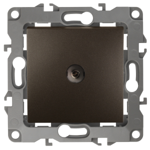 12-3101-13 ЭРА Розетка TV одиночная, IP20, Эра12, бронза (10/100/3200)