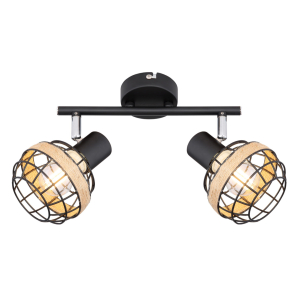 Светильник настенно-потолочный спот Rivoli Fedora 7033-702 2 х E14 40 Вт поворотный