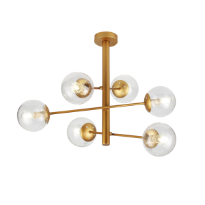 Люстра  Rivoli Ailano 1017-206 6 х E14 40 Вт модерн