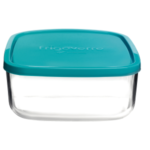 Bormioli Rocco FRIGOVERRE Контейнер квадратный 22х22 см (3400 мл) с крышкой (4/168)