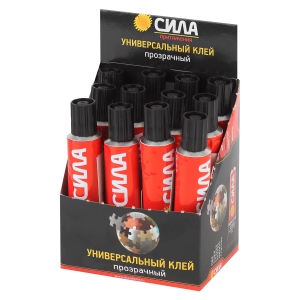 Клей СИЛА SUTB-30 универсальный прозрачный 30 мл туба