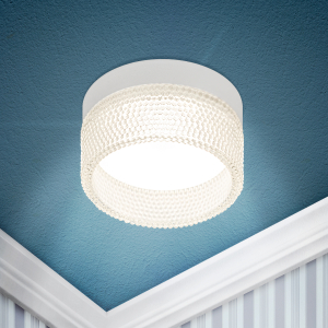 Светильник встраиваемый ЭРА DK97 WH/TR под лампу GX53 белый/прозрачный