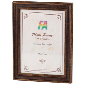 Фоторамка FA Оптима 30х40 пластиковая со стеклом венге