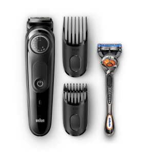 Триммер электрический Braun BT5042 для бороды + Бритва Gillette 2 кассеты
