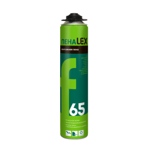 Пена монтажная LEX 10224 полиуретановая 65 пистолетная 605 гр