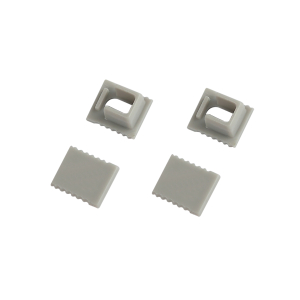 Набор заглушек ЭРА 0709-3 для профиля 0709 2шт глухие 2шт с отверстием