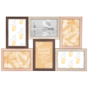 Innova PI09784 Ф/рамка 6 фото, 6x 10*15cm  Modena Trio , дерево (4/132)