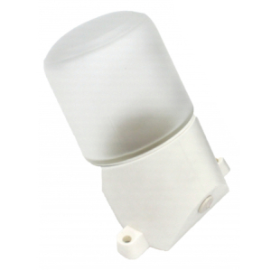 Светильник ЭРА НББ 01-60-002 для бани и сауны полиамид/стекло наклонный IP65 E27 max 60Вт белый НПБ400