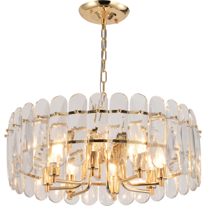 Люстра Rivoli Janice 1044-308 8 х Е14 40 Вт хрусталь